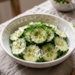 Gurkensalat mit Joghurt-Dill Dressing
