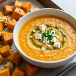 Kürbis-Kokossuppe