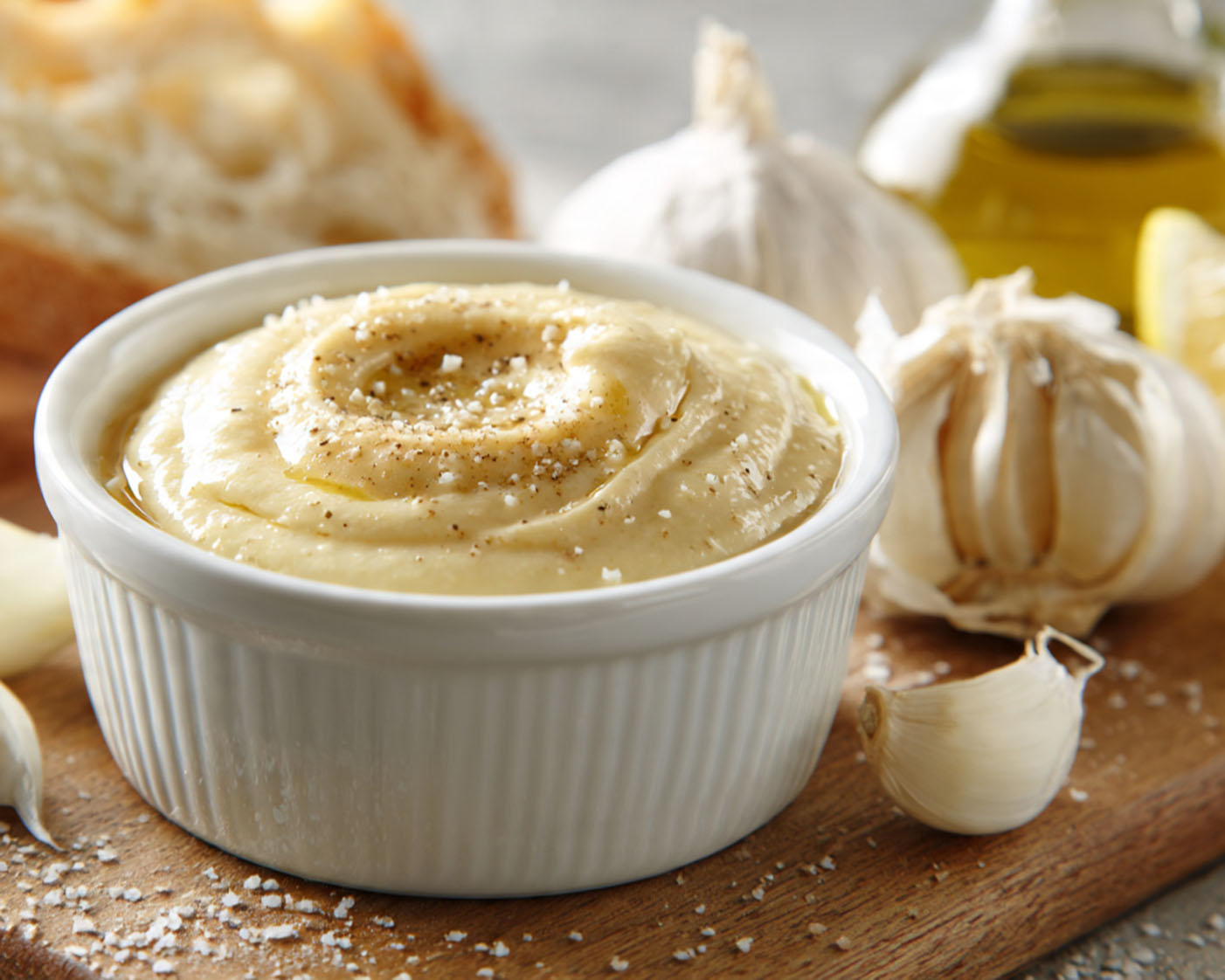 falsche Mayonaise – Knoblauchpüree