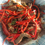 Rindfleisch Thai mit grünem Pfeffer